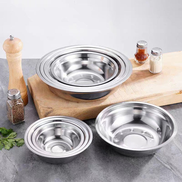 04 Thickened magnetic stainless steel basin-18cm