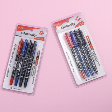Line-Drawing Gel Pen 4Pcs