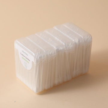300Pcs Envelope Box Paper Stick Cotton Swabs-Point And Round End (50 Pcs * 6 Packs) - YOYOSO PAKISTAN