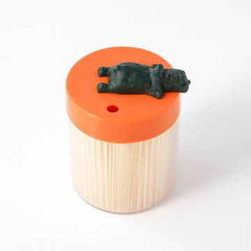 Toothpicks In Round Box-6098