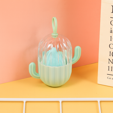 Cactus Beauty Makeup Sponge-Green