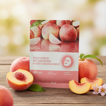 Peach Fresh Moisturizing Mask-(25ML*1 Piece)