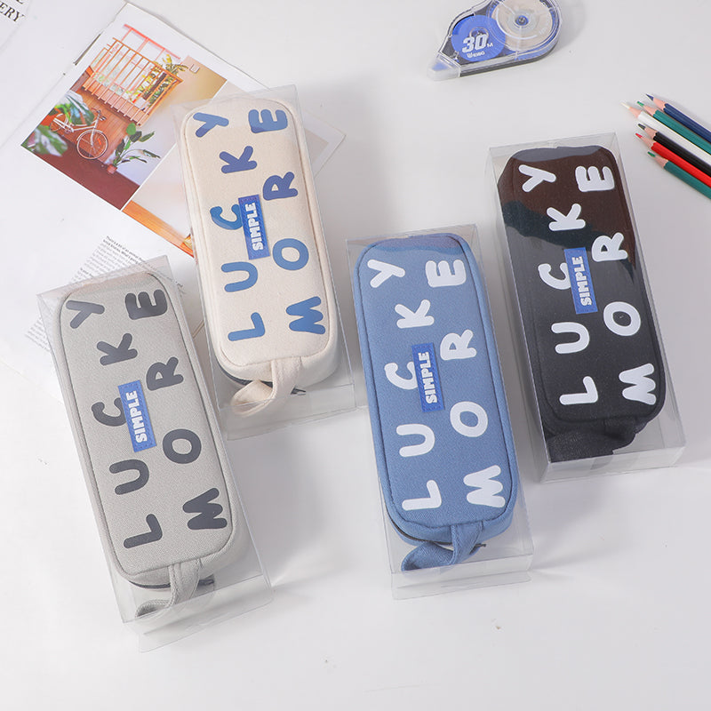 Lucky portable pencil bag