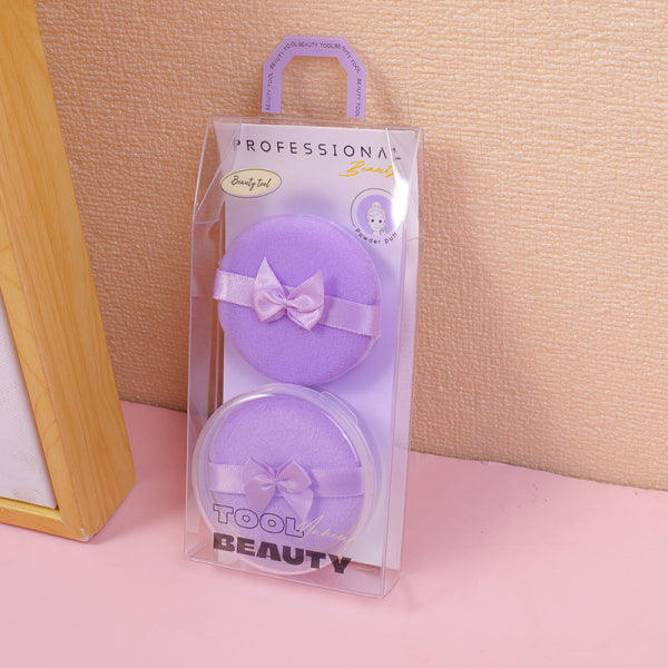 Bow Setting Powder Puff 2pcs
