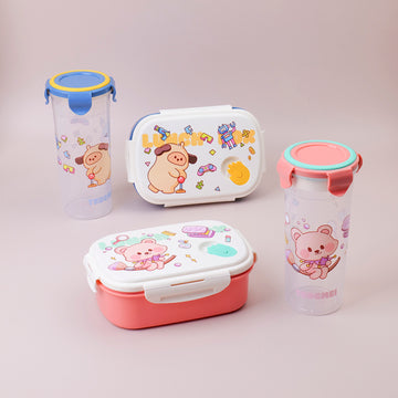 HS-BWFH6001 LeWei lunch box and water cup set