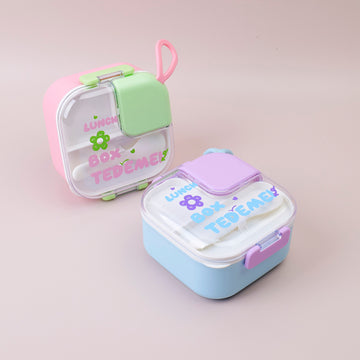 Plastic lunchbox for children to take out