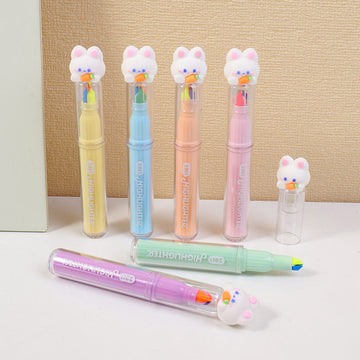 Rabbit 3-in-1 Fluorescent Pen