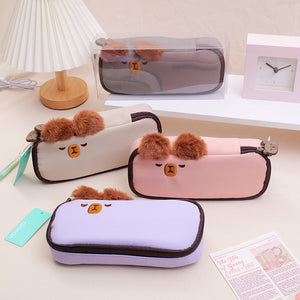 Capybara Series - Square Pencil Case