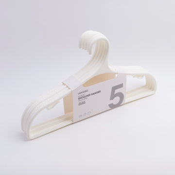 Fashion plastic Shoulder Hanger 5 pcs