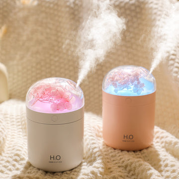 WT18 Eternal Flower Humidifier- Pink