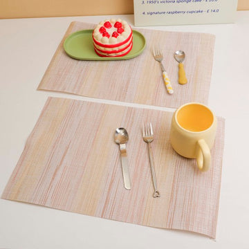 Vertical Placemats 2pcs-Orange