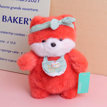 Coco Pie Fox Plush doll -25cm(Plastic Eyeball)