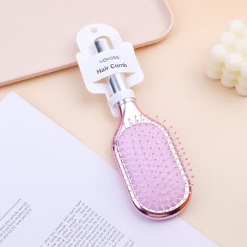 Dream Series Colorful Massage Comb-Electroplated Pink