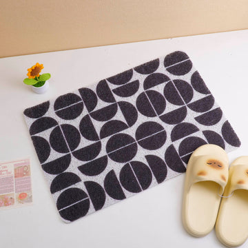 Elegant wire loop floor mat