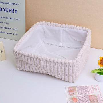 Large fleece compound square box