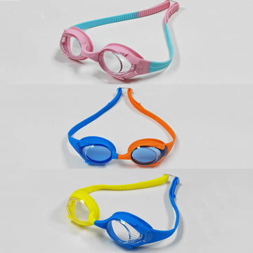 Color matching swimming goggles for kids-1pc