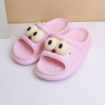 Big Eyes Bean kids flip-flops 34-35 pink