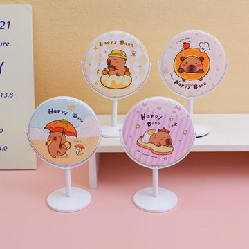 Capybara series- Round Medium Table Mirror
