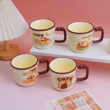 Capybara Series - Simple mug 340ml - 1pc