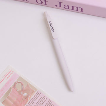 Future white frosting neutral pen - black core