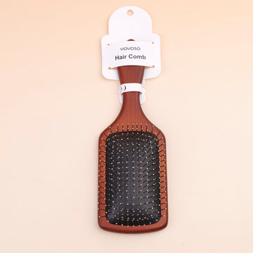 Medium Beech Square Steel Needle Air Cushion Comb
