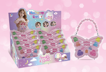 2962 Butterfly-Shaped Children's Cosmetic Toy-1pc