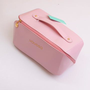 Multifunctional Foldable Makeup Bag - Pink
