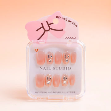 Sweetheart Girl Press-on Nails - Starlight Nails, 10 pieces