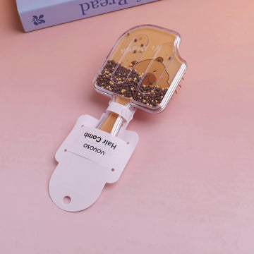 Capybara Series - Ice Cream-themed Cushion Hair Comb