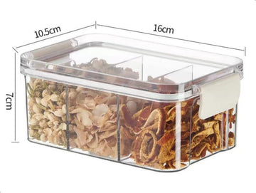 HS-BDH6001 PET Partition Sealed Jar 680ML - 3