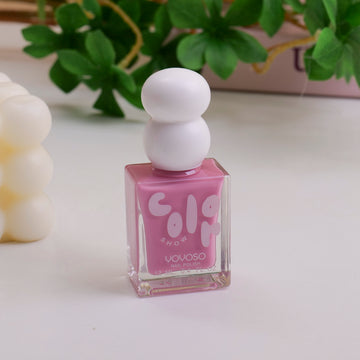 Cute Double-Ball Nail Polish - Barbie Pink