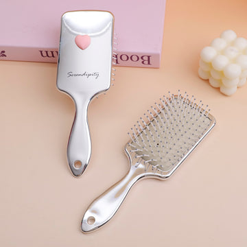 Electroplated Silver Series Airbag Massage Comb