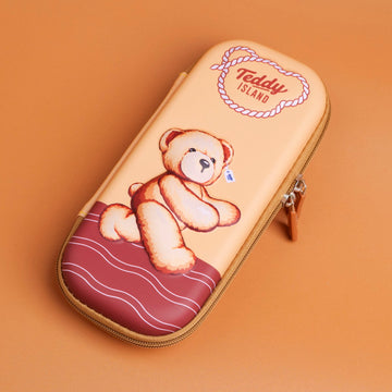 TEDDY ISLAND Series - Pink EVA Pencil Case