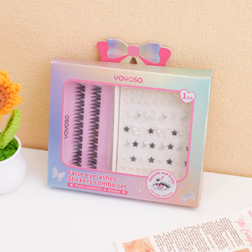 Barbie V-shaped Fairy Single Cluster Eyelash Sticker Set