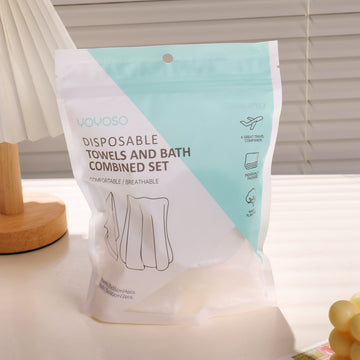 Disposable Towel and Bath Towel Combination (4pcs+2pcs)