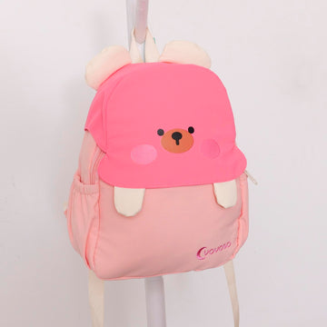 Bear Ear Kids Backpack - Pink