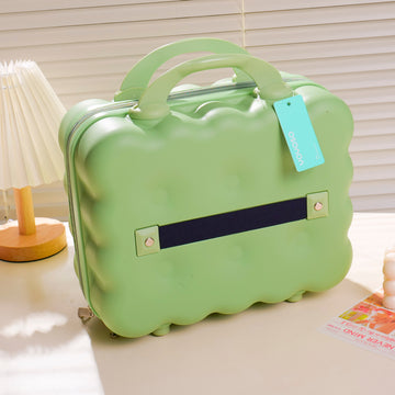 Square Small Suitcase – Green