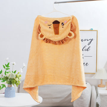 Cute Animal Hooded Bath Towel – Lion