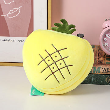 Heart pineapple portable neck pillow + Eye mask set