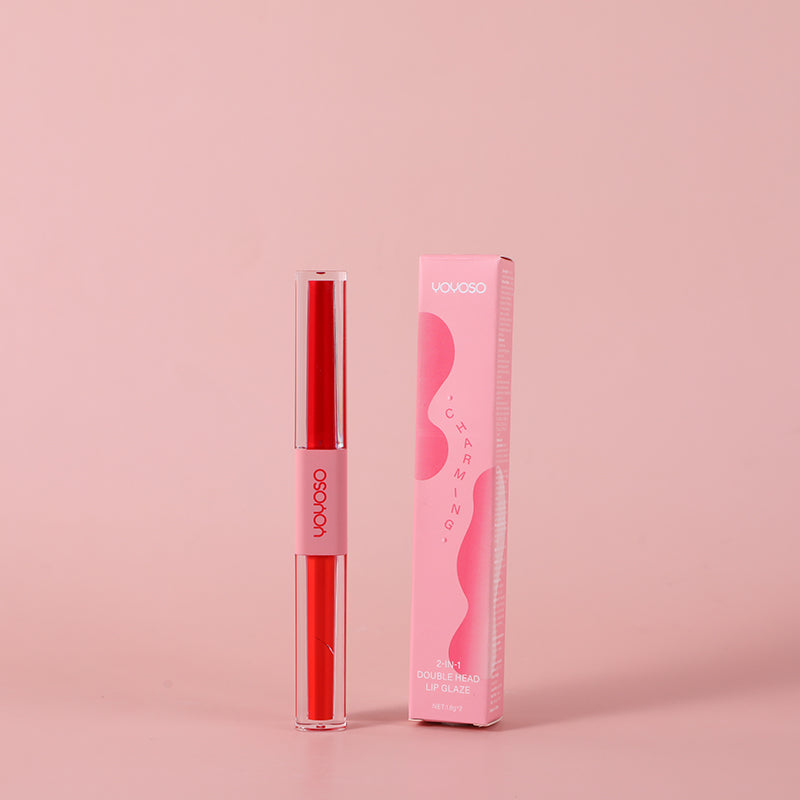 YOYOSO Double head 2-in-1 lip gloss-C03