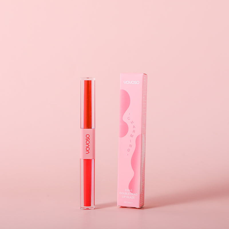 YOYOSO Double head 2-in-1 lip gloss-C04