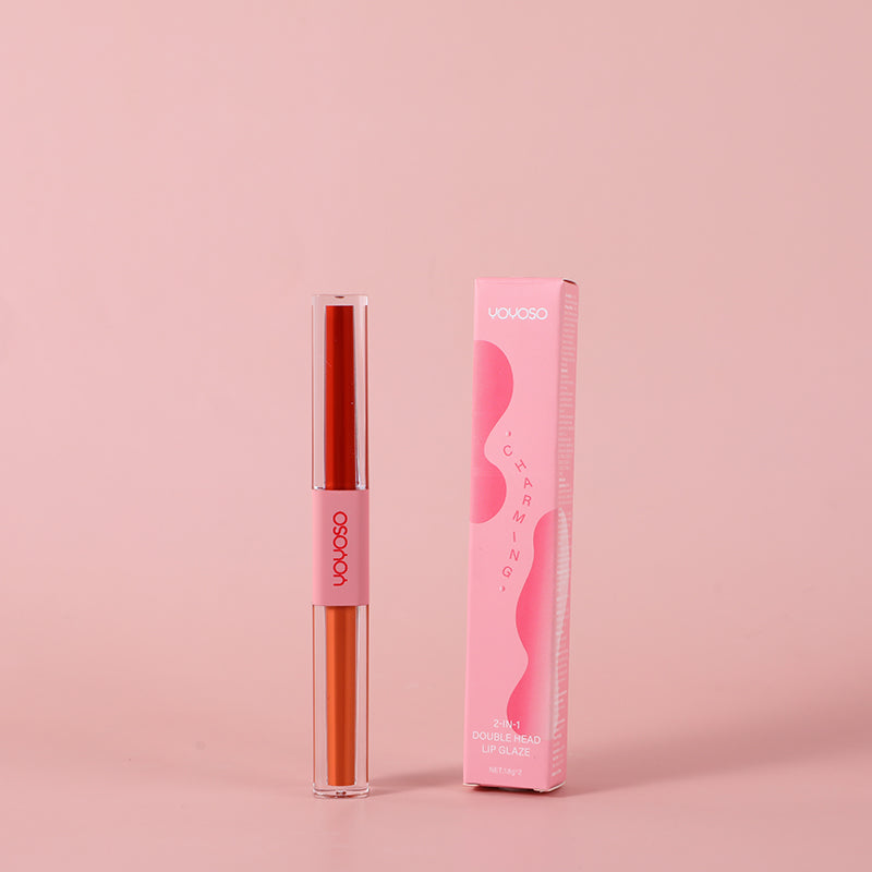 YOYOSO Double head 2-in-1 lip gloss-C05