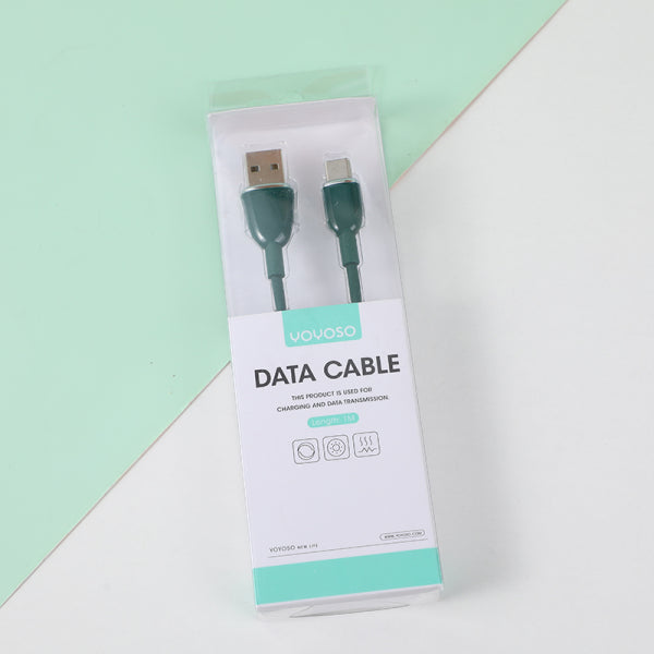 Cobblestone high elastic TPE smooth TYPE-C data cable