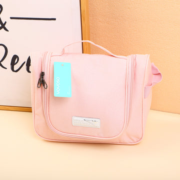 WabiSabi Style Portable Hook Wash Bag-Pink