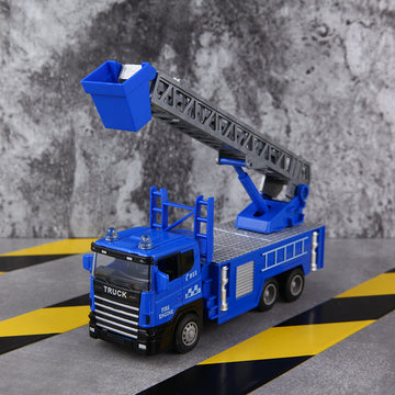 Police parking lot set