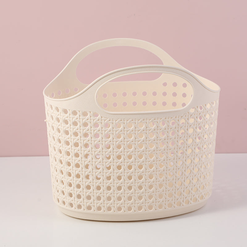 Storage basket with handle