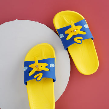 Little duck windmill children's slippers yellow 180