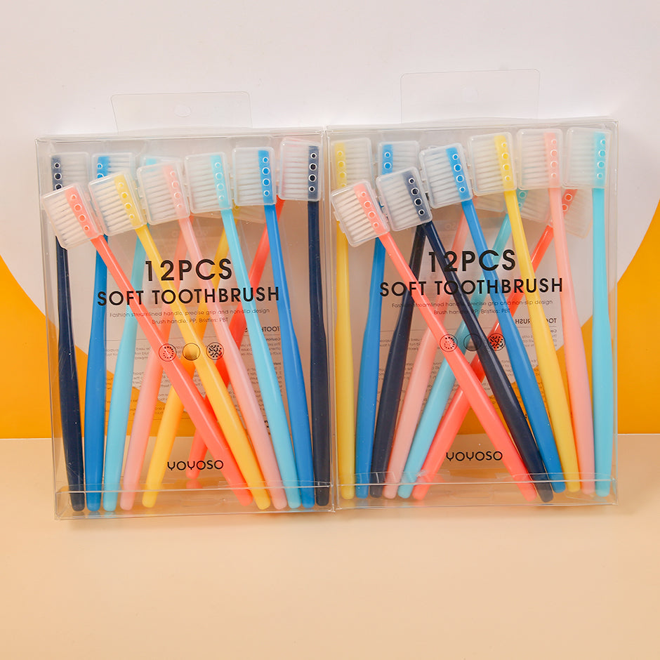 Soft and simple toothbrush-12pcs