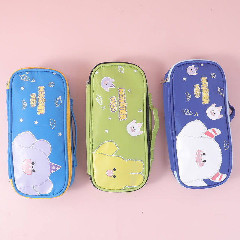Little monster UP2 Fabric type pencil case