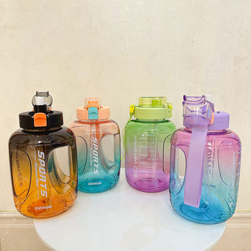 Gradient color plastic cup-1600ml